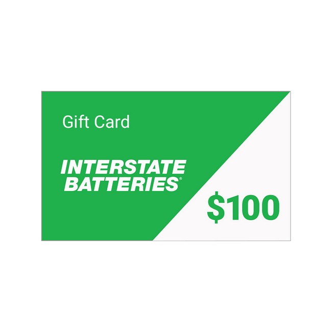 $100 ShopInterstate.com Gift Card